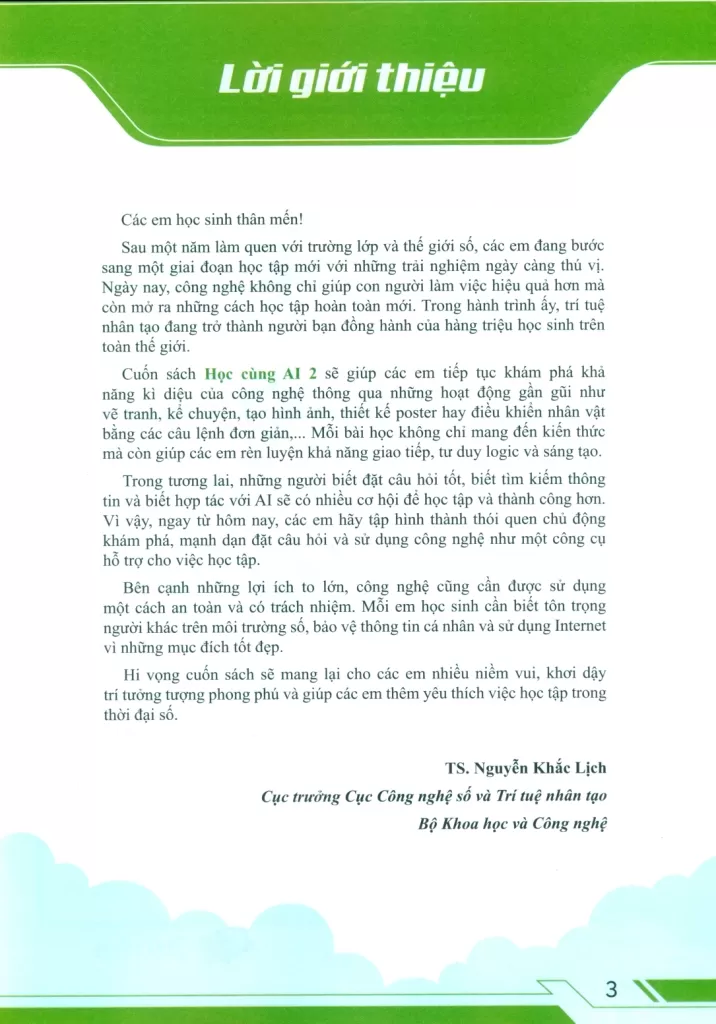 HỌC CÙNG AI LỚP 2